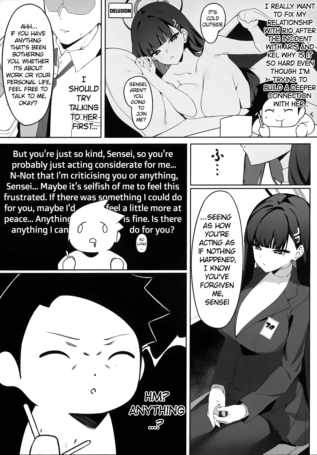 Hentai Manga Comic-President Rio's Apology Sex-Read-4